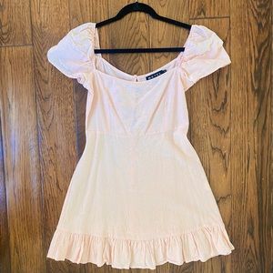 MOTEL ROCKS Light Pink Mini Dress | Size S